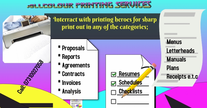 Printing Services Template | PosterMyWall