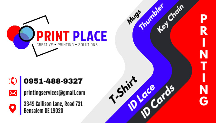 Printing Shop Card Template | PosterMyWall