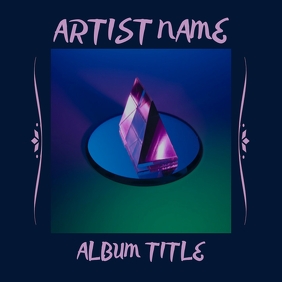 PRISM ALBUM COVER template