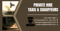 Private Hire  Taxis & Chauffeurs Obraz udostępniany na Facebooku template