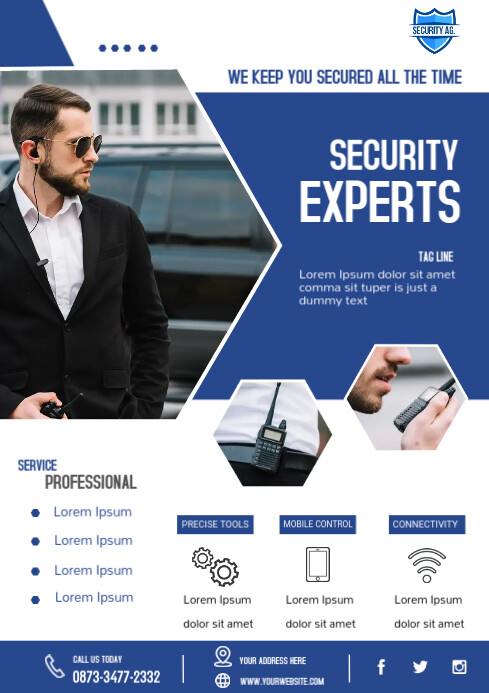 Private Security Template PosterMyWall