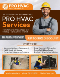Pro HVAC Services Iflaya (Incwadi ye-US) template