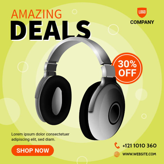 Product banner ad Template | PosterMyWall