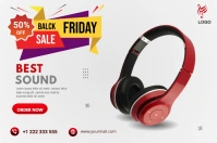 Product banner ad template