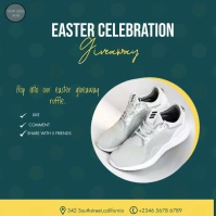 Product giveaway Square (1:1) template