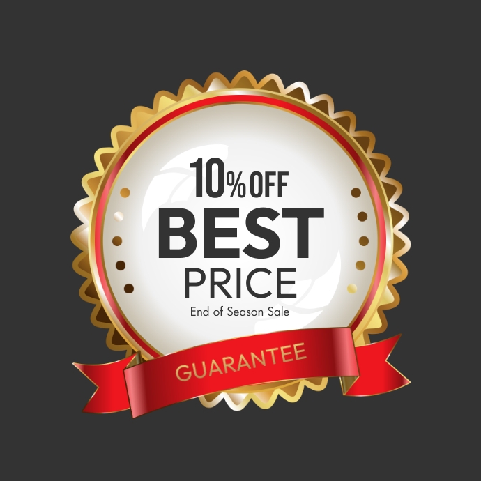 Product Guarantee Label Template | PosterMyWall