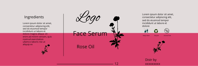 Label Produk Templat | PosterMyWall
