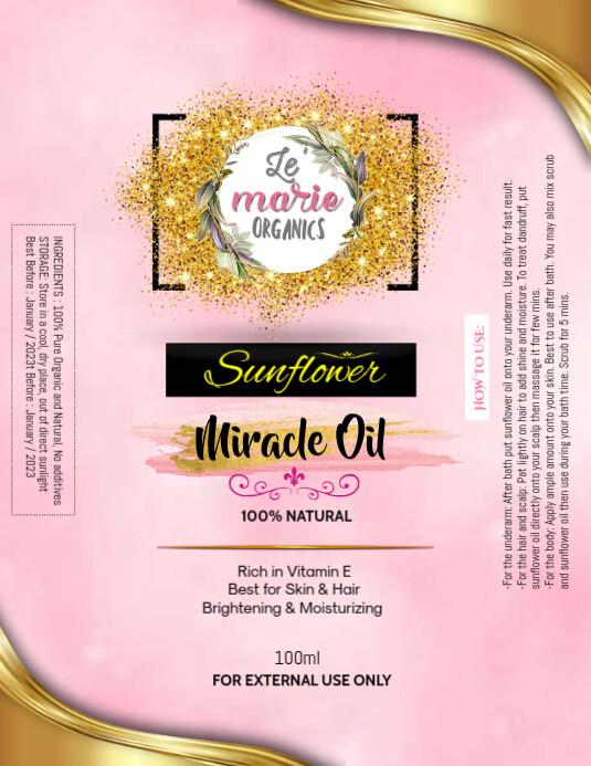 Product Label Templat | PosterMyWall