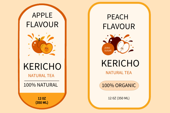 Product label template | PosterMyWall