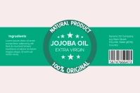 Product label template Etiqueta