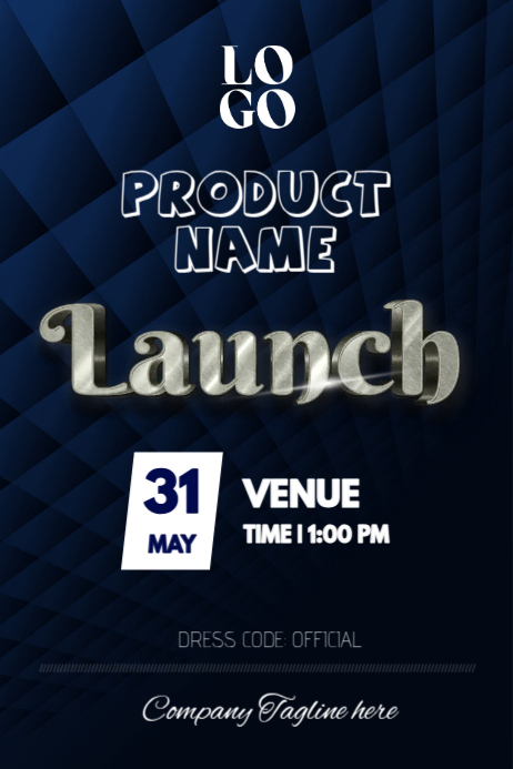 Copy Of Product Launch Postermywall