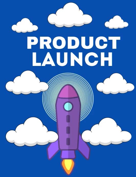 Product launch flyer template | PosterMyWall
