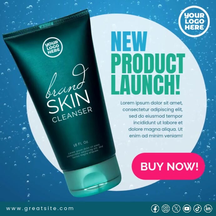 Product Launch instagram video post template | PosterMyWall