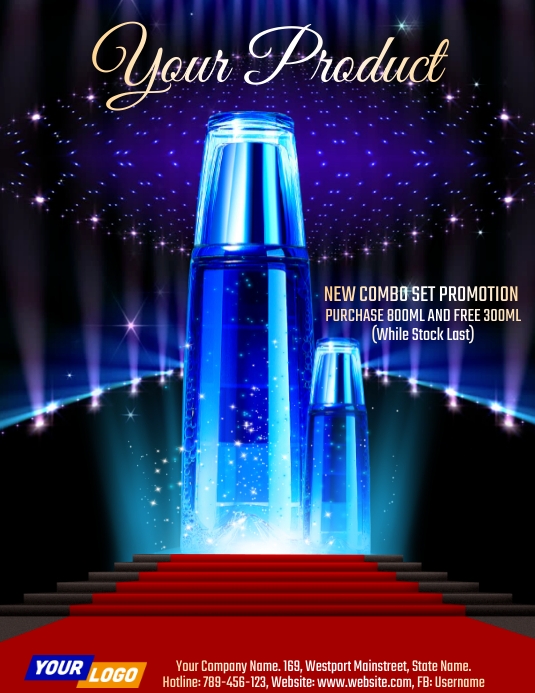 Product launching promotion flyer Template | PosterMyWall