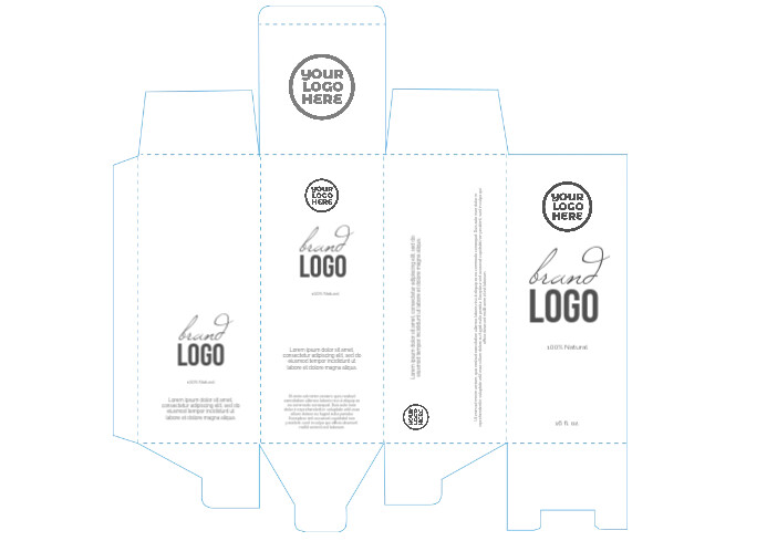 Package Poster Sample Copy of Product package template design | PosterMyWall