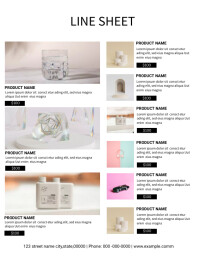 Product Price List Template Flyer (US Letter)