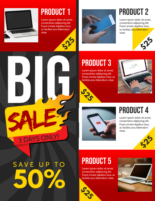 Image 12 for Product Promotion Flyer Template