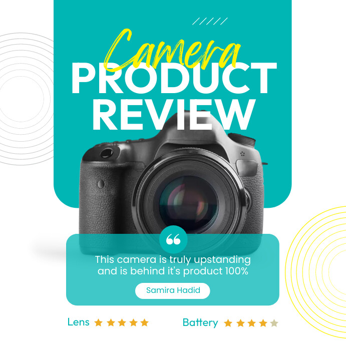 Product Review Ad Template | PosterMyWall