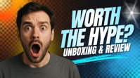Product Review YouTube Video Thumbnail template