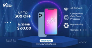 Product Sale Ad Template ภาพที่แชร์บน Facebook