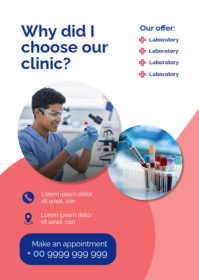 Profesional Medical Laboratory A6 template