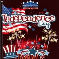 Professional 4th July Independence Day Instagram Post template