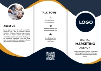 Professional A4 Trifold Brochure template