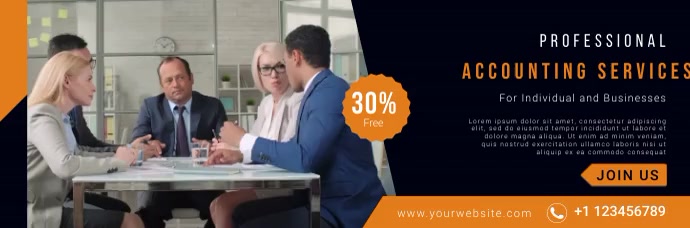 Accounting Business Header