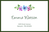 Professional Address Label template