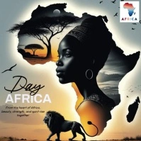 Professional Africa Day Instagram Post template