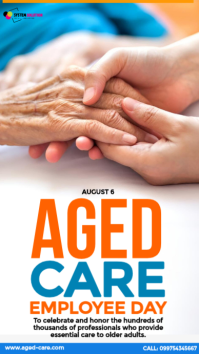 Hvid Aged Care Employee Day Instagram Story Template