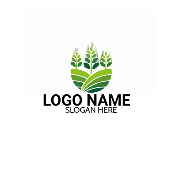 Ag Logo Design Professional Agricultural Wheat Logo Logo Template | PosterMyWall