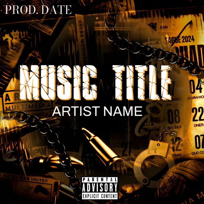 Professional Album Cover  Album Cover template