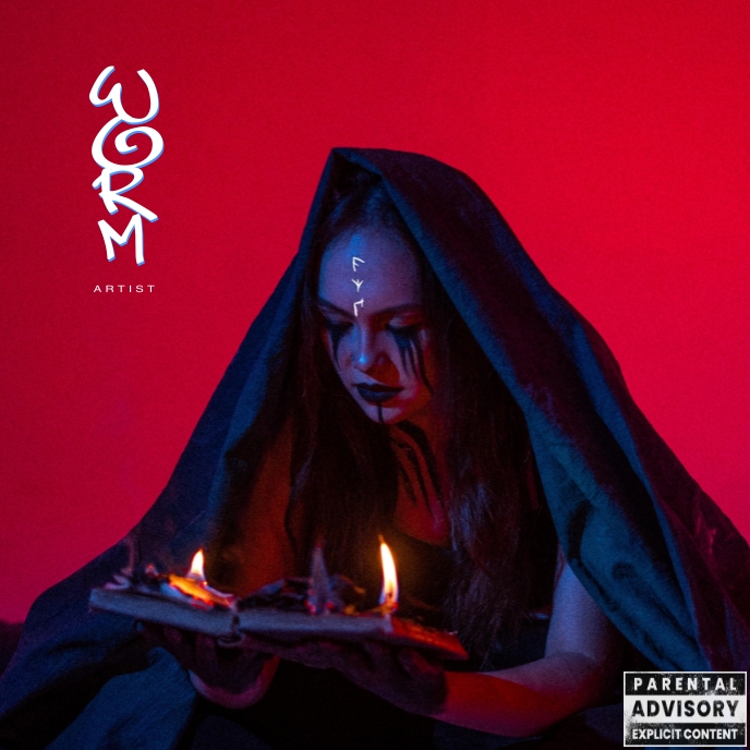 Professional Album Cover Design Okładka albumu template