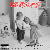 Professional Album Cover Instagram Post template