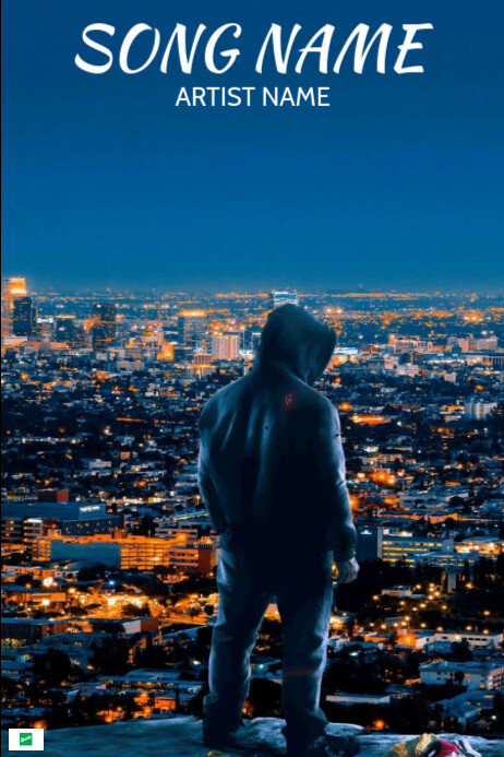 Modèle Professional Alone Man Song Album Cover Poster | PosterMyWall