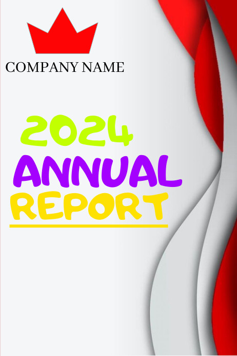 Performance Report Poster Professional Annual Report Poster Template | PosterMyWall