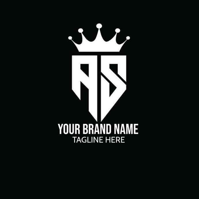 Professional As Crown Letter Logo Design Logo template