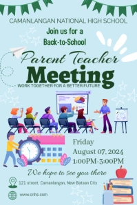 Professional Back-to-school Poster template