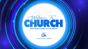 Niebieski Church Welcome Umbukiso Wedijithali Template
