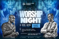 Professional Bible Study, Church, Revival Prayer Worship And Praise, Service Service Flyer, Worship Poster template
