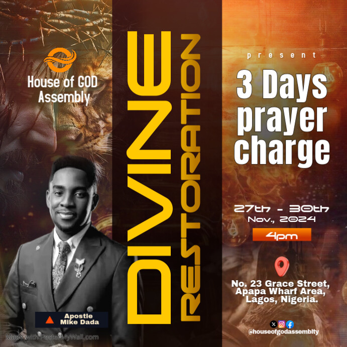 Copy of Professional Bible Study, Church, Revival Prayer Worship And ...