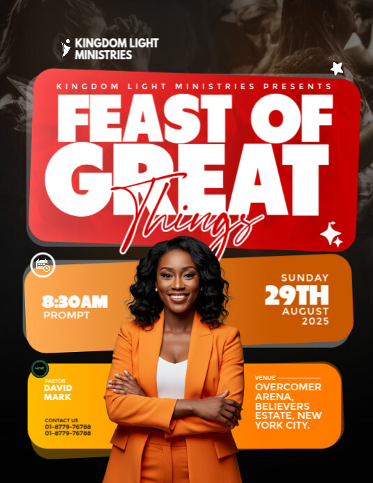 Copy of Professional Bible Study, Church, Revival Prayer Worship And ...