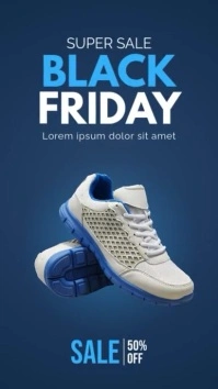 Professional Black Friday Sale Ads Instagram Story template