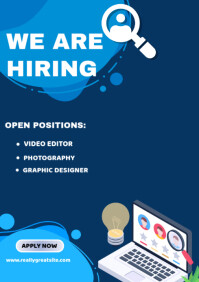 Professional Blue A4 template