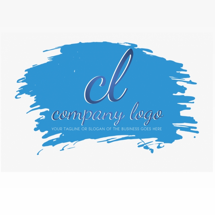 professional blue color logo design template | PosterMyWall