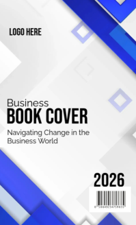White Business Book Cover Legale USA Template