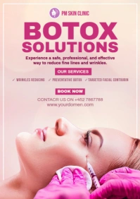 Professional Botox Temple  A4 template