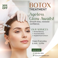 Professional Botox Treatment Instagram Post template