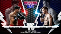 Professional Boxing Match Digital Display (16:9) template